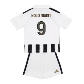 Juventus Randal Kolo Muani #9 Hjemmebanetrøje Børn 2026-27 Kortærmet (+ Korte bukser)